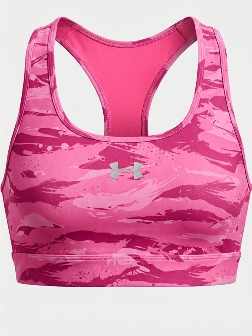 Under Armour Pink Racerback Sports Bra, breast cancer edition, approx size med